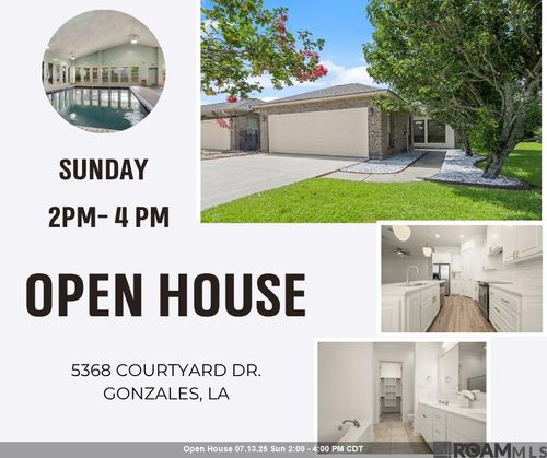 5368 Courtyard Dr, Gonzales, LA, 70737-8560 | Card Image
