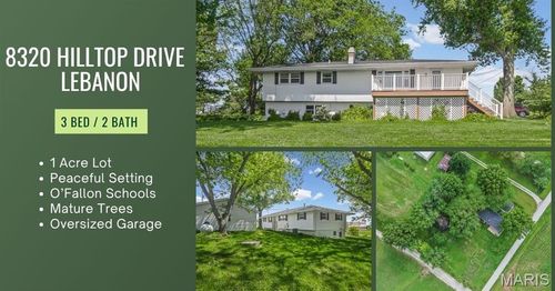 8320 Hilltop Dr, Lebanon, IL, 62254-1800 | Card Image