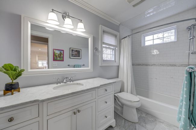 Hallway Full Bath with Marble | Image 23