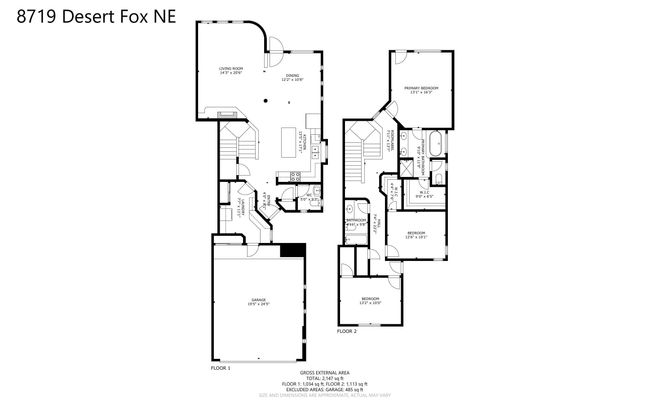 8719 Desert Fox Way, Condo with 3 bedrooms, 3 bathrooms and null parking in Albuquerque NM | Image 27
