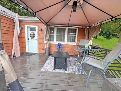 Deck featuring a gazebo | Image 2