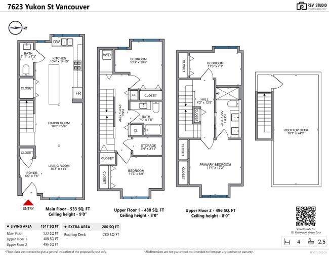 7623 Yukon Street, Townhouse with 4 bedrooms, 2 bathrooms and 2 parking in Vancouver BC | Image 23