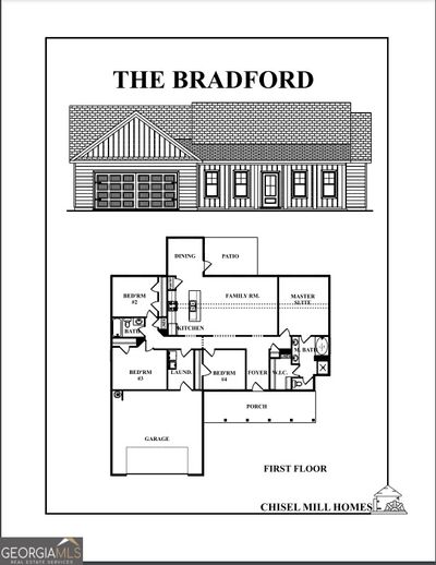 LOT-2 - 38 Charlie Fuller Rd, House other with 4 bedrooms, 2 bathrooms and 2 parking in Grantville GA | Image 2