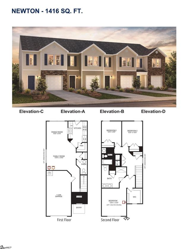 110 Sunriff Ct, Townhouse with 3 bedrooms, 3 bathrooms and 1 parking in Greer SC | Image 33
