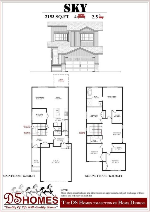 514 Clydesdale Way, Home with 4 bedrooms, 2 bathrooms and 4 parking in Cochrane AB | Card Image