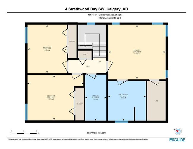 4 Strathwood Bay Sw, Home with 3 bedrooms, 2 bathrooms and 4 parking in Calgary AB | Image 31