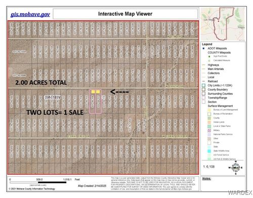 2 Lots Dahlia Drive, Meadview, AZ, 86444 | Card Image