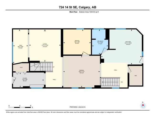 724 14 Street Se, Home with 3 bedrooms, 3 bathrooms and 2 parking in Calgary AB | Image 46