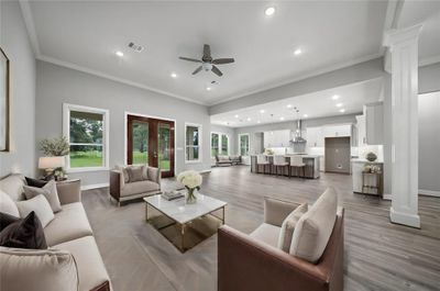 Virtually Staged - Enjoy the warmth of an open floor plan! | Image 2