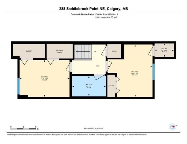 288 Saddlebrook Point Ne, Home with 2 bedrooms, 1 bathrooms and 2 parking in Calgary AB | Image 17