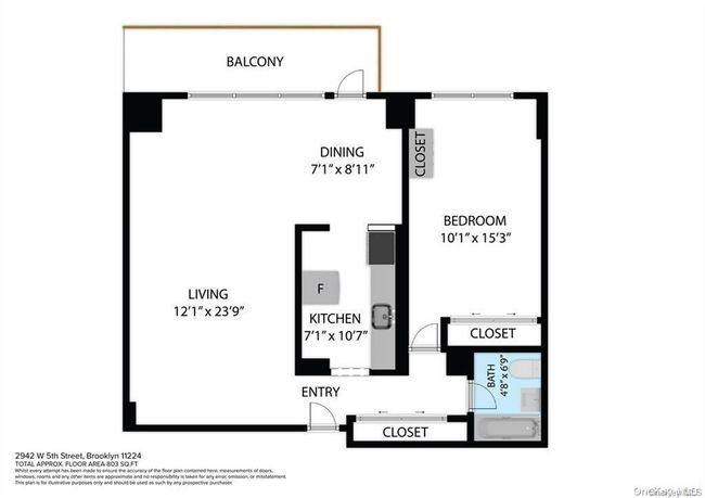 APT-11S - 2942 W 5 Th St, Home with 1 bedrooms, 1 bathrooms and null parking in Brooklyn NY | Image 19