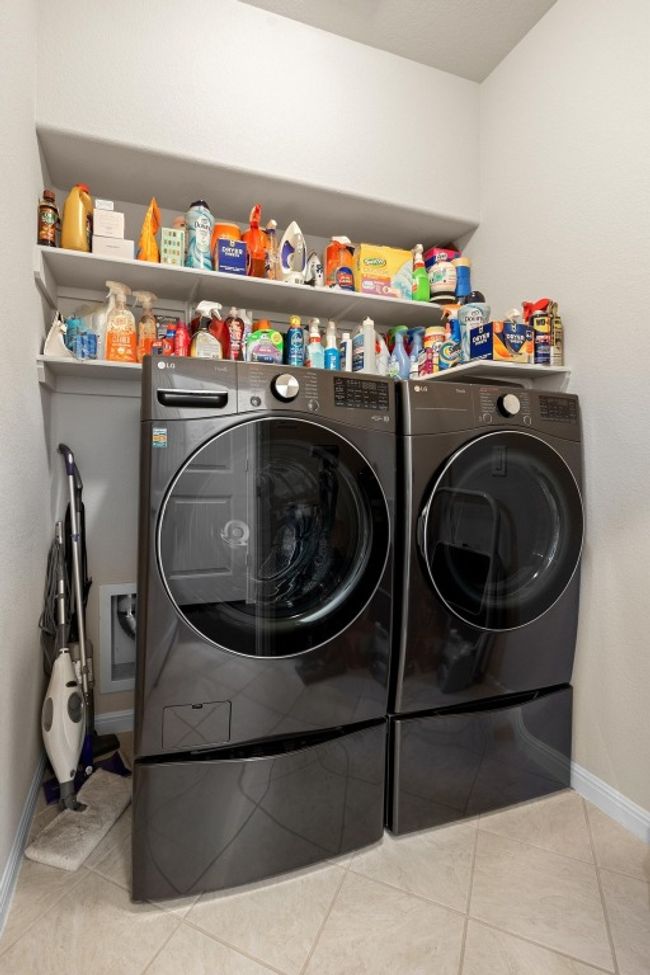 The in home laundry room. | Image 25