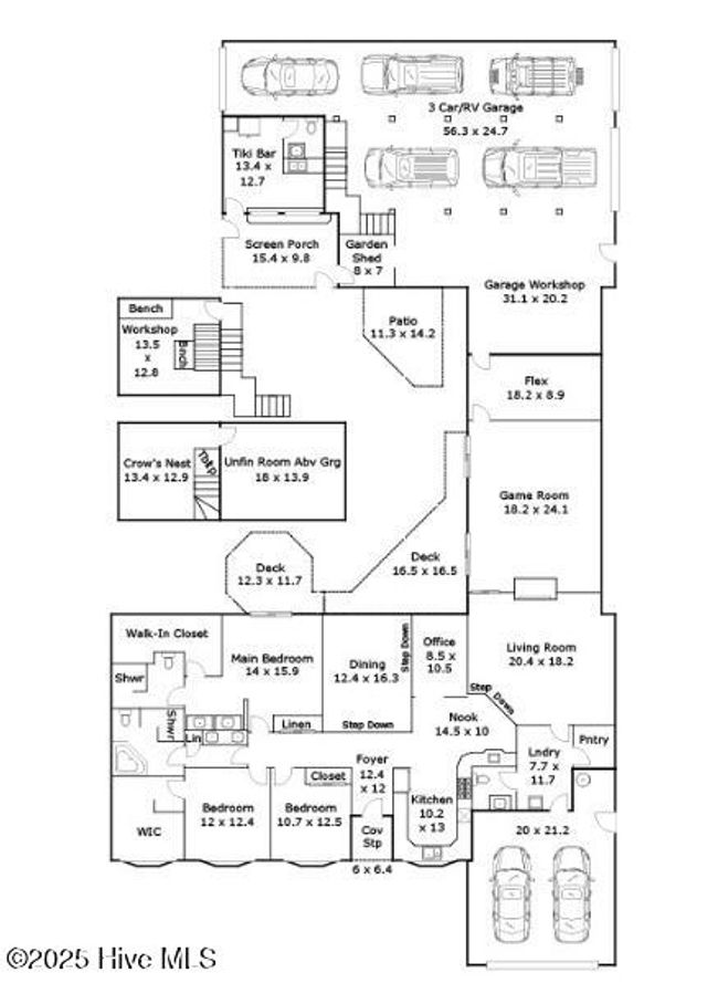 147 Pine Needle Dr, House other with 4 bedrooms, 4 bathrooms and 5 parking in Hampstead NC | Image 104
