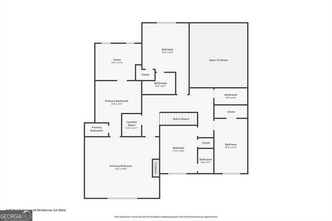 4109 Double Springs Rd Sw, House other with 4 bedrooms, 5 bathrooms and null parking in MONROE GA | Image 21