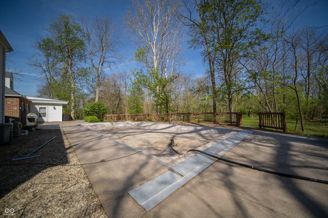 30x16 In-Ground Pool with Heater & Automatic Pool Cover over-looking the beautiful backyard. | Image 6