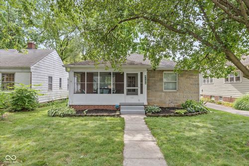 6124 Rosslyn Ave, Indianapolis, IN, 46220-2021 | Card Image