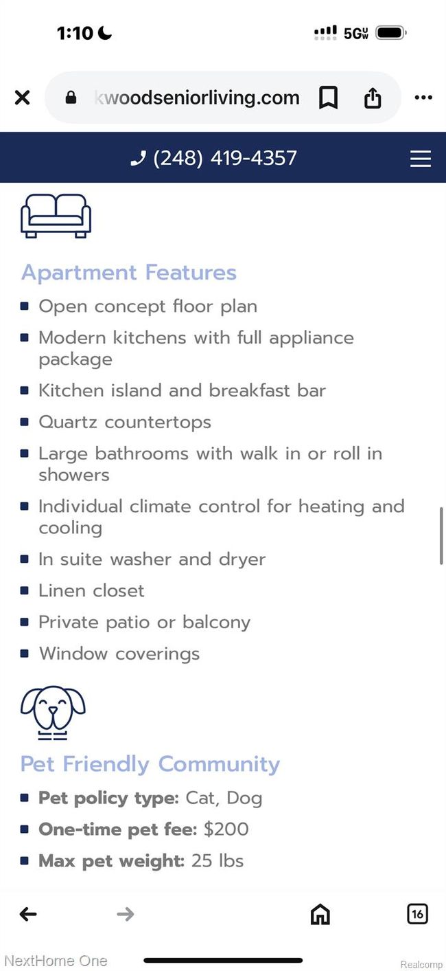 APT-236 - 20905 Pontiac Trl, Condo with 2 bedrooms, 2 bathrooms and null parking in South Lyon MI | Image 16