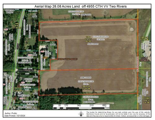 4955 County Road Vv, Two Rivers, WI, 54241-9503 | Card Image