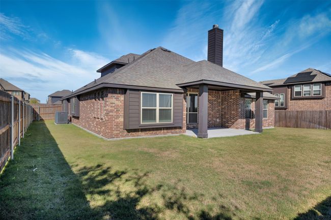 Back yard with covered patio/porch. Fence wood | Image 4