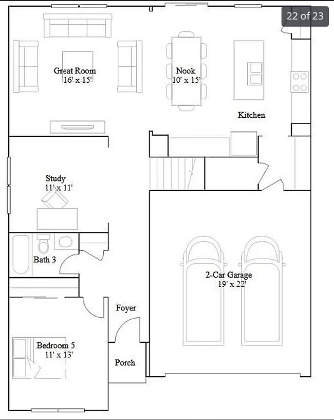 8645 Lester Pl, House other with 5 bedrooms, 3 bathrooms and null parking in Pendleton IN | Image 23