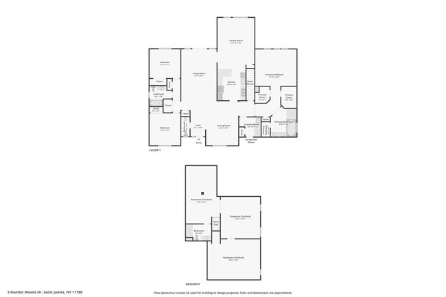 5 Hamlet Woods Dr, House other with 3 bedrooms, 3 bathrooms and null parking in Saint James NY | Image 21