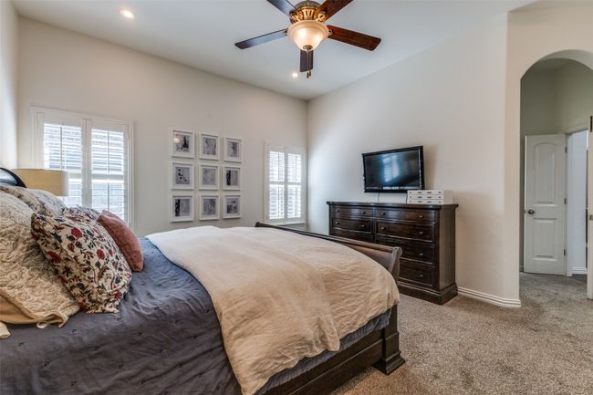 Primary bedroom separate from the secondary bedrooms. | Image 16