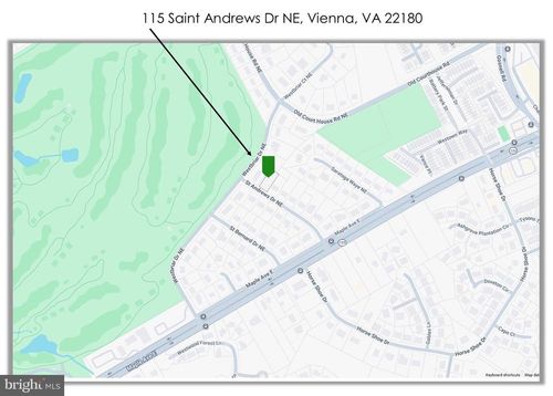 115 Saint Andrews Drive Ne, VIENNA, VA, 22180 | Card Image