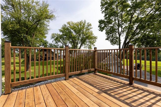 Wooden terrace with a yard | Image 47