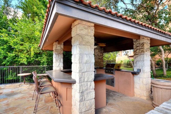 View of patio / terrace with exterior kitchen and a gazebo | Image 20