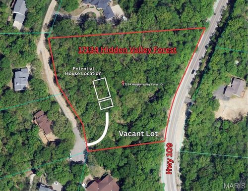 17134 Hidden Valley Forest Dr, Wildwood, MO, 63025-2367 | Card Image