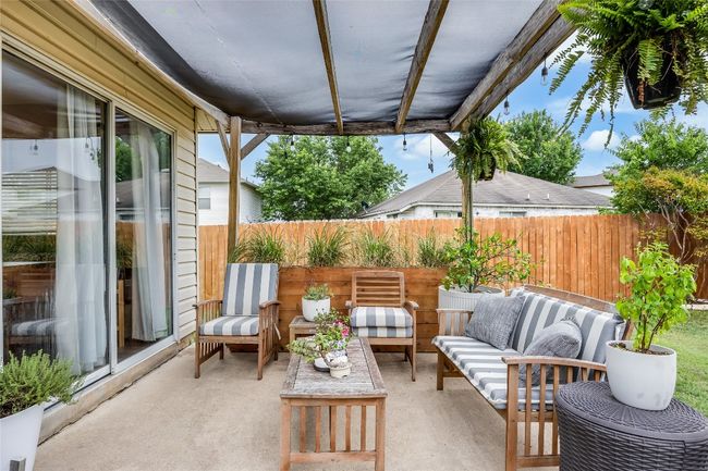 View of patio / terrace with an outdoor living space | Image 26