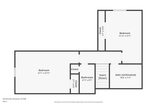 146 Island Way, Winchester, TN, 37398-1986 | Card Image