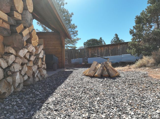View of yard featuring fence | Image 43