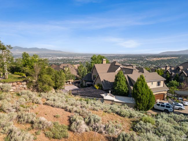 View of mountain background with nearby suburban area | Image 7