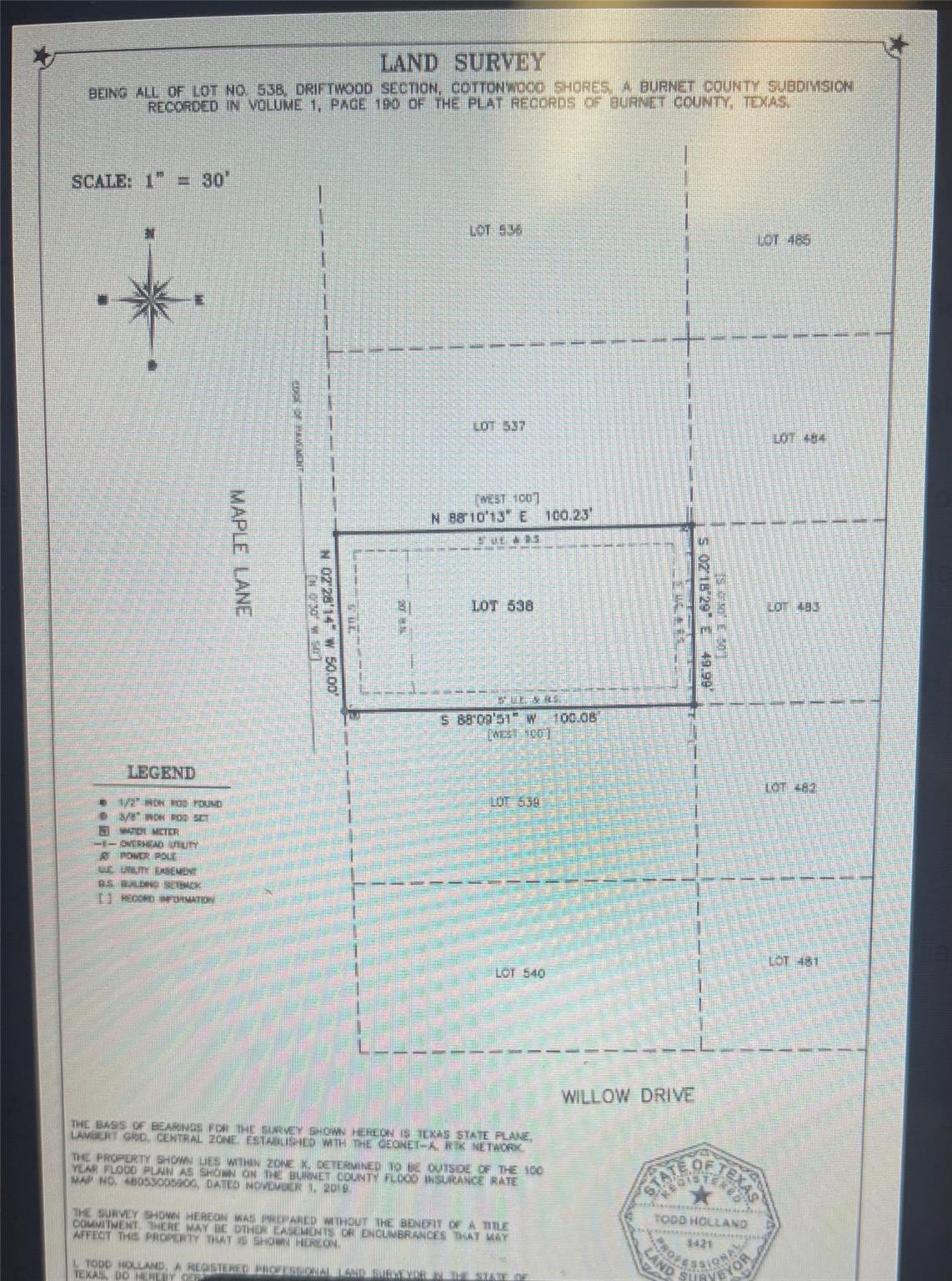 Land in Cottonwood Shores