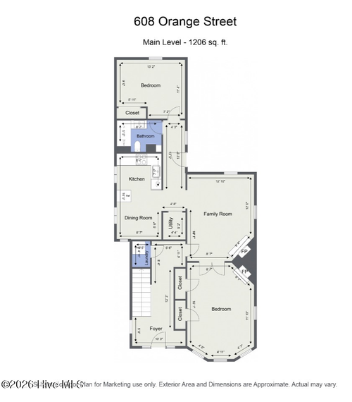 608 Orange St, Wilmington, NC, 28401-4639 | Card Image