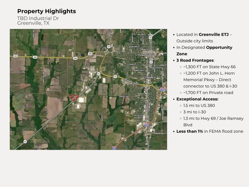 TBD Industrial Dr, Greenville, TX, 75401 | Card Image