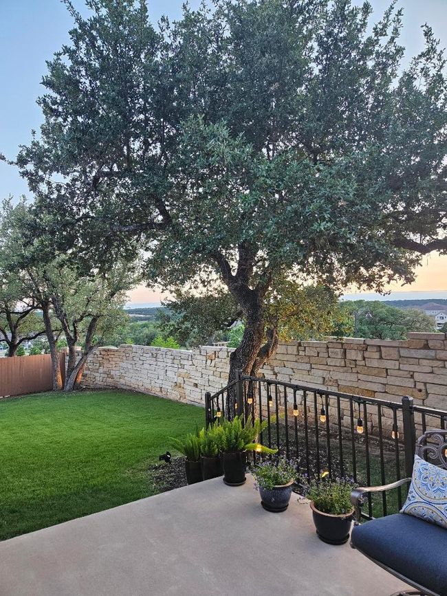 Patio terrace at dusk with a patio | Image 40