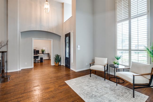 Living area view looking into office | Image 39