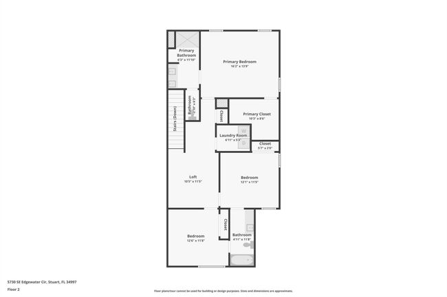 5730 Se Edgewater Cir, Townhouse with 3 bedrooms, 3 bathrooms and null parking in Stuart FL | Image 35