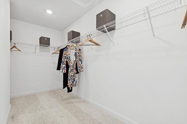 (Photo of a decorated model, actual homes finishes will vary) This primary suite features an incredible walk-in closet. | Image 12
