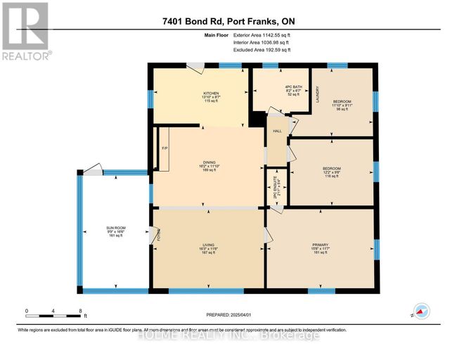7401 Bond Rd, House other with 3 bedrooms, 2 bathrooms and 10 parking in Port Franks ON | Image 27