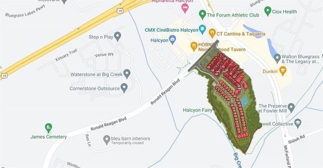 6640 Avis Walk, Townhouse with 3 bedrooms, 3 bathrooms and null parking in Alpharetta GA | Image 57