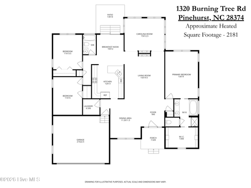 1320 Burning Tree Rd, Pinehurst, NC, 28374-9277 | Card Image