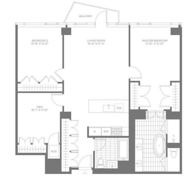 APT-517 - 800 Ave At Port Imperial Blvd, Condo with 2 bedrooms, 2 bathrooms and null parking in Weehawken NJ | Image 33