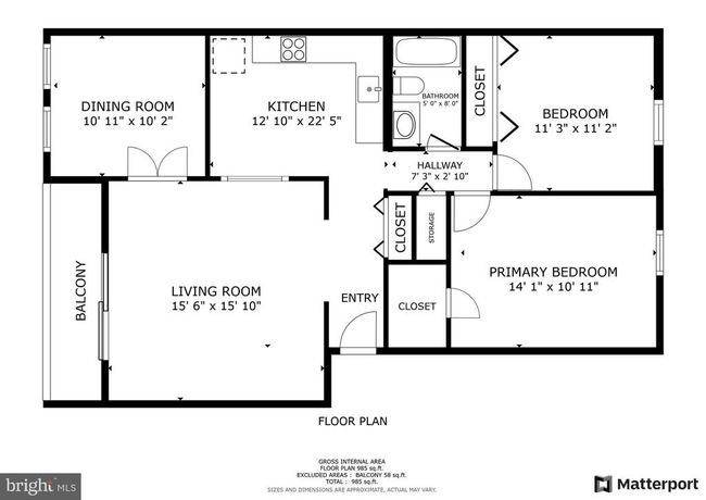 APT-202 - 866 Quince Orchard Blvd, Condo with 2 bedrooms, 1 bathrooms and null parking in GAITHERSBURG MD | Image 21