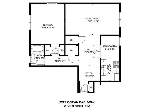 e-22-2727 Ocean Pkwy, Brooklyn, NY, 11235-7843 | Card Image