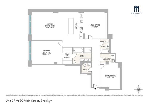 3f-30 Main St, Brooklyn, NY, 11201-8211 | Card Image