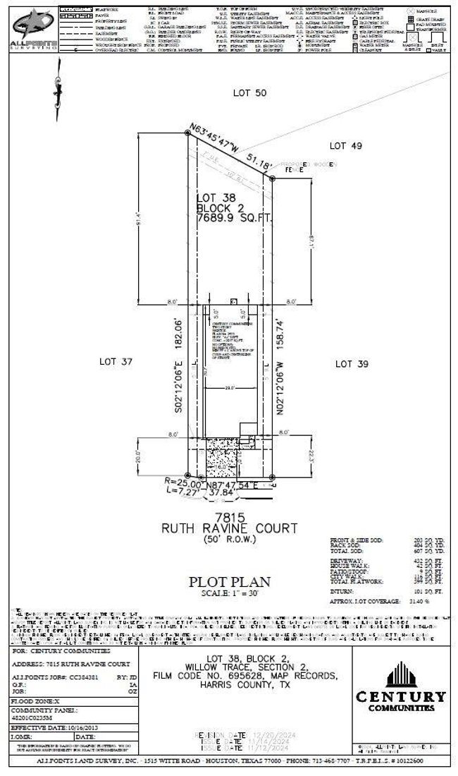 7815 Ruth Ravine Ct, House other with 5 bedrooms, 3 bathrooms and 2 parking in Spring TX | Image 24