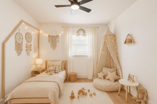 Guest bedroom 1 (virtually staged) | Image 26